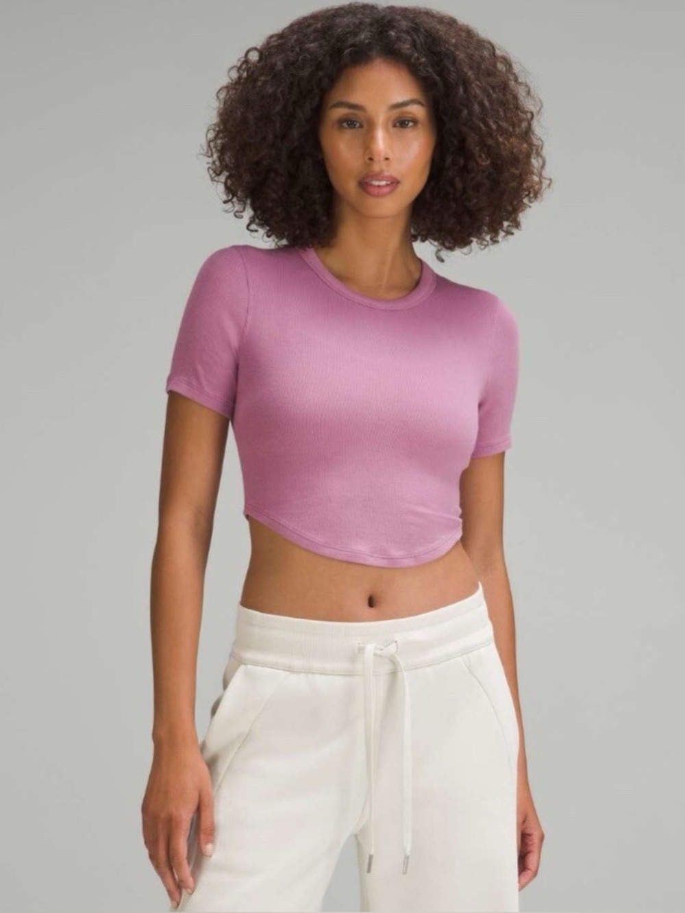 Lululemon Hold Tight Cropped T-Shirt